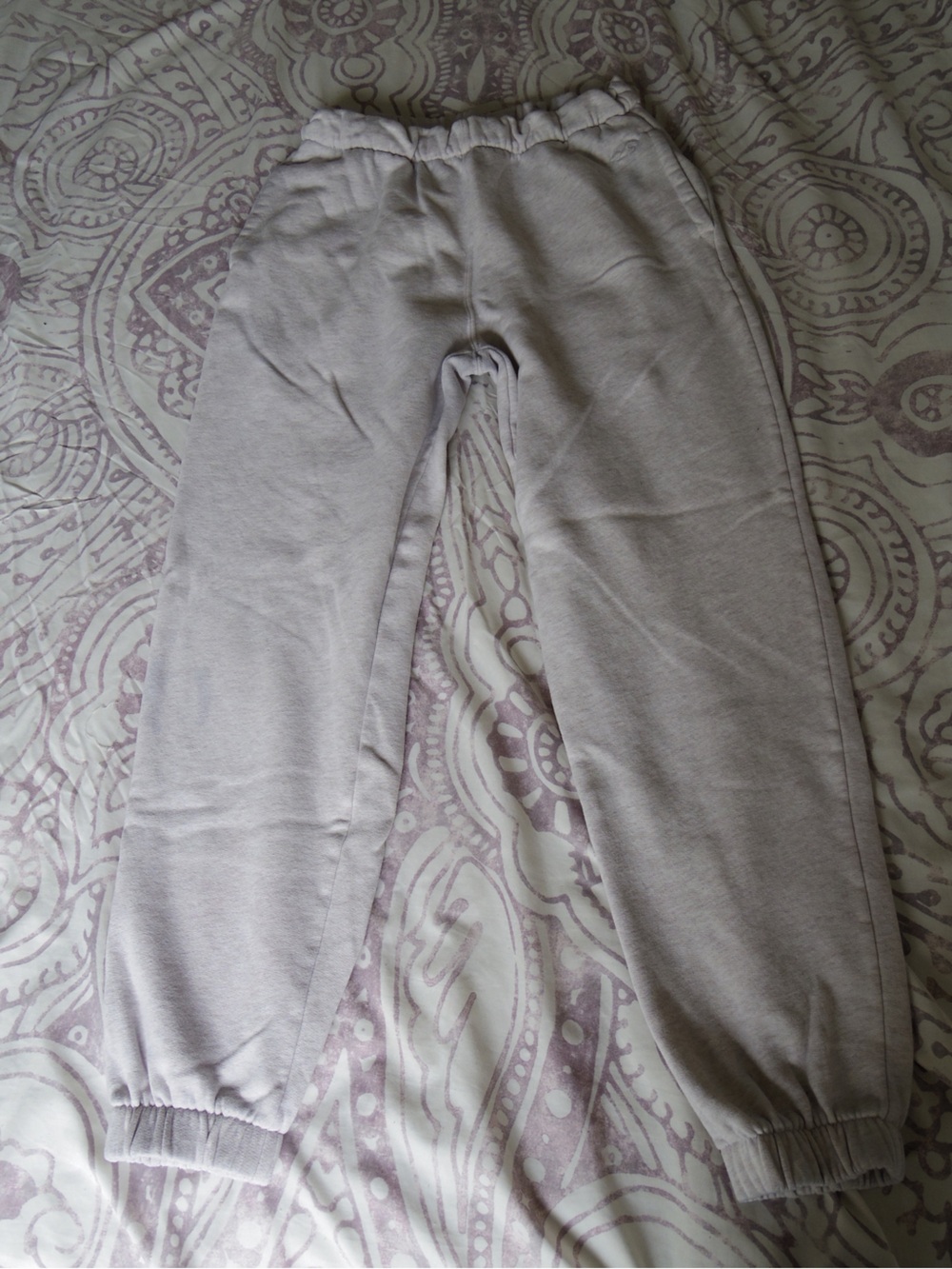 Hollister Light grey Fleece-Lined Sweatpants